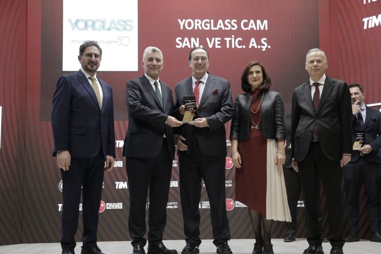 Yorglass, üst üste ikinci kez işlenmiş cam ihracat şampiyonu
