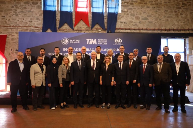 Ege Maden İhracatçıları Birliği’nde İbrahim Alimoğlu güven tazeledi