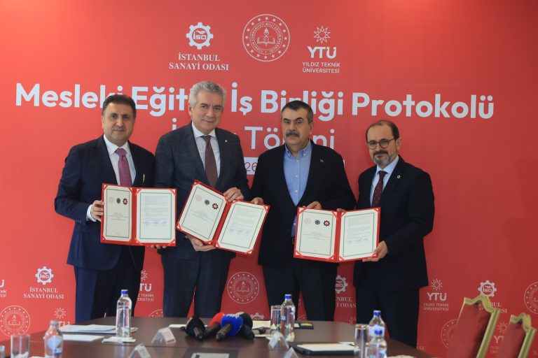 MEB, İSO ve YTÜ arasında mesleki eğitimde iş birliği 