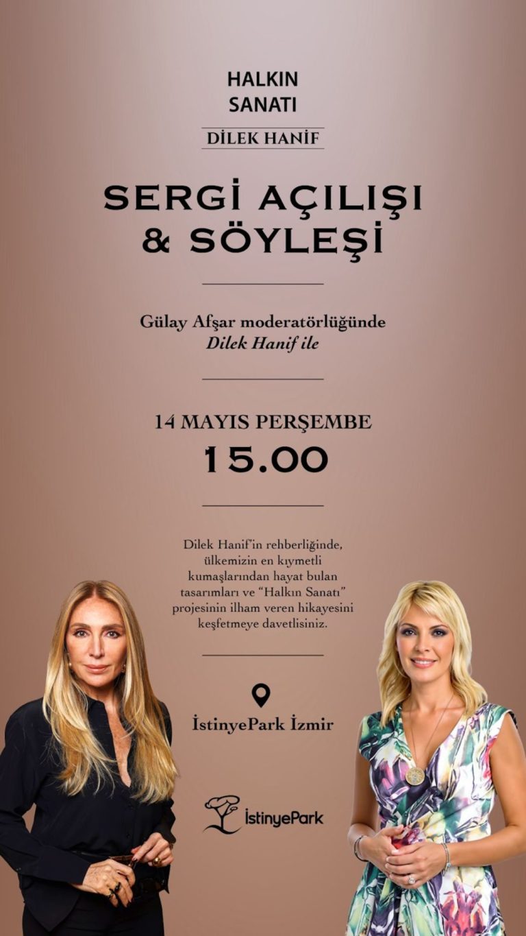 ​Dilek Hanif’in “Halkın Sanatı” Sergisi sanatseverlerle buluşuyor