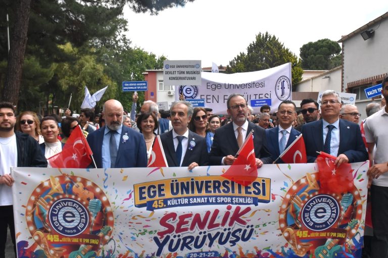 ​Ege Üniversitesi 71’inci yaşını coşkuyla kutladı