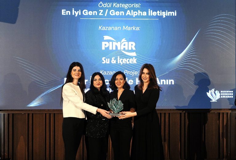 ​Pınar Su ve İçecek, Business Honors Awards’tan 2 ödülle döndü