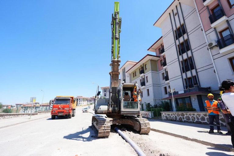 Akgedik Mahallesi TOKİ 2. Etap’ta altyapı hamlesi