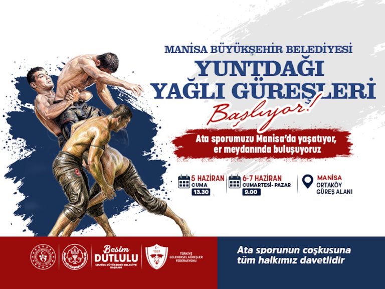 Manisa, Yuntdağı Yağlı Güreşleri’nde pehlivanları ağırlayacak 