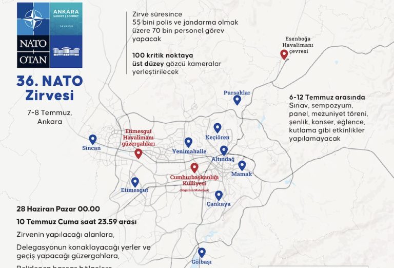 Ankara’da NATO Zirvesi alarmı