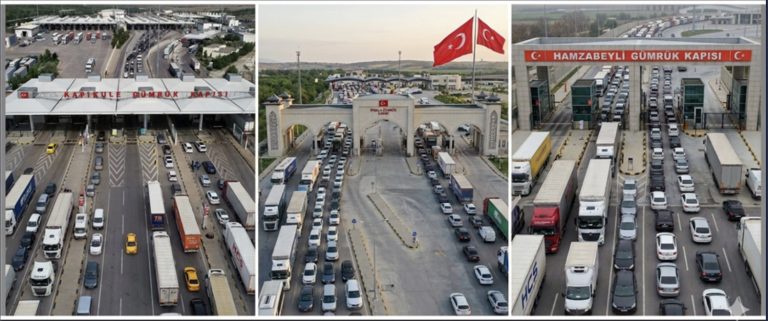 Kurban Bayramı’nın son gününde Avrupa’ya açılan kapılarda rekor 