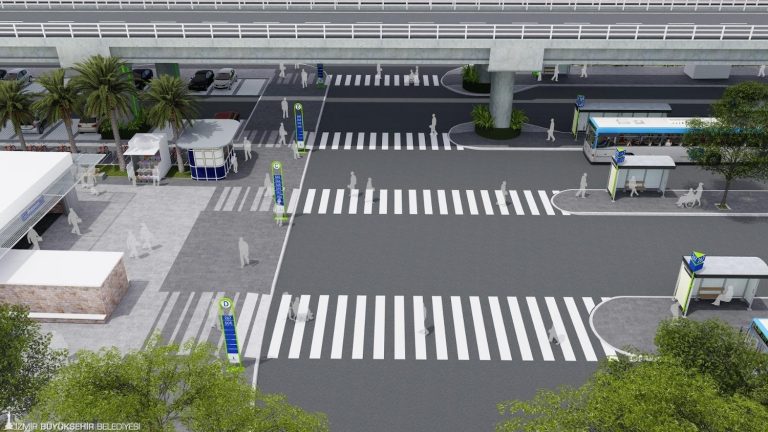 ​Bornova Aktarma İstasyonu yeni yüzüne kavuşuyor