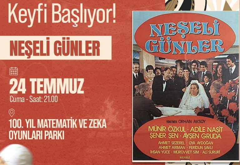 Bayraklı’da açık hava sinema günleri bugün başlıyor