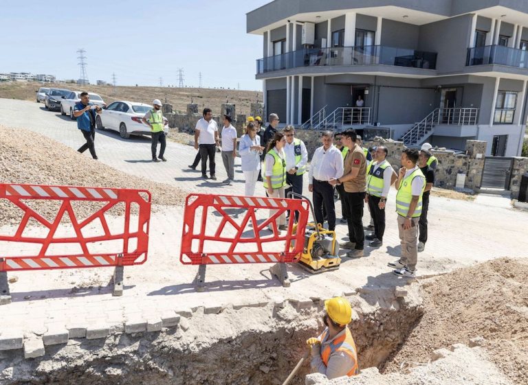 Aliağa’nın altyapı sorunu çözülüyor